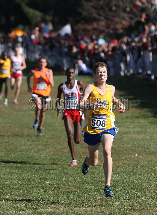 2012NCAA XC-183.JPG - 2012 NCAA D1 Cross Country Championships, November 17, 2012, held in Louisville, KY.
